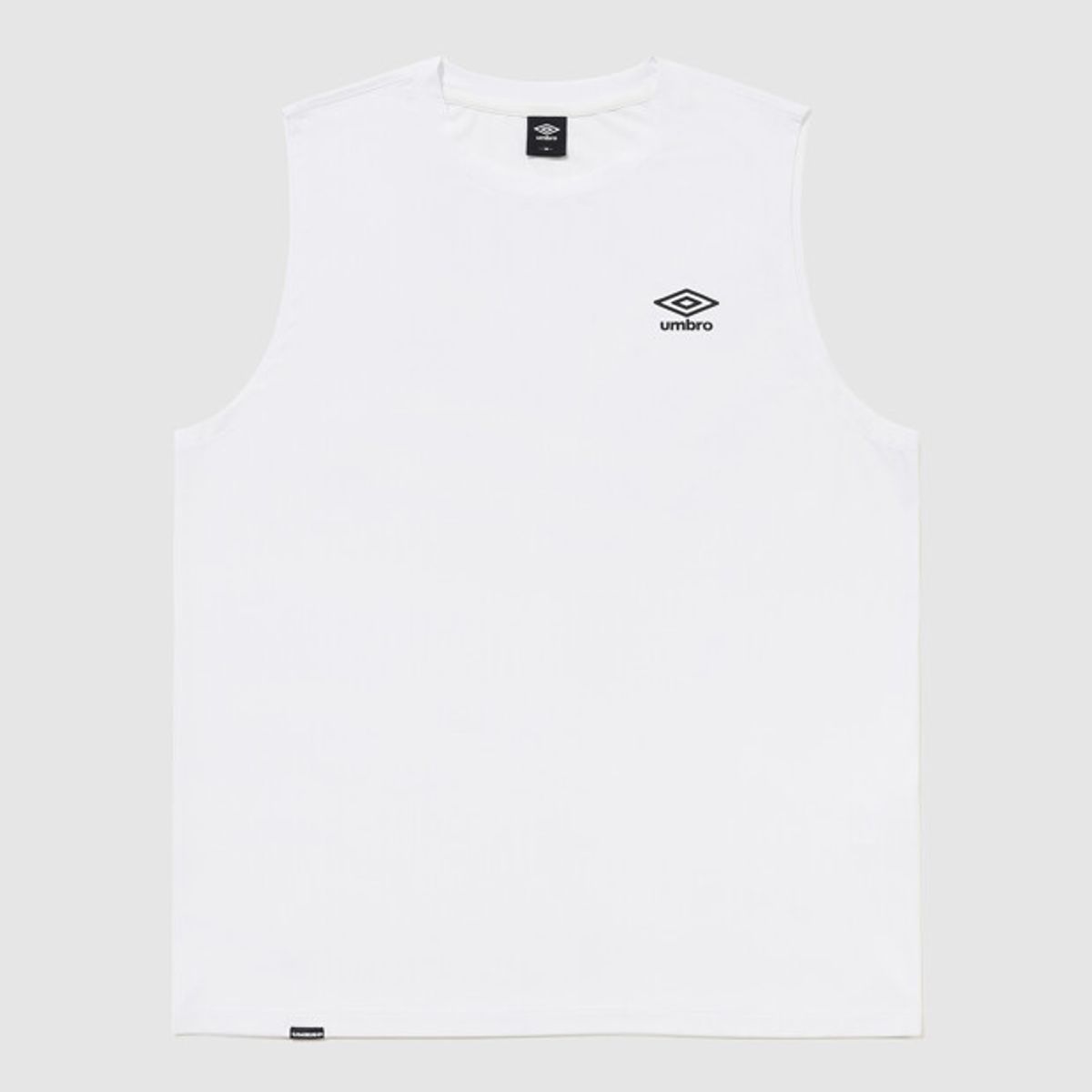 엄브로(UMBRO) 2PACK 폴리 스판 슬리브리스 티셔츠 블랙 UR211CSL41