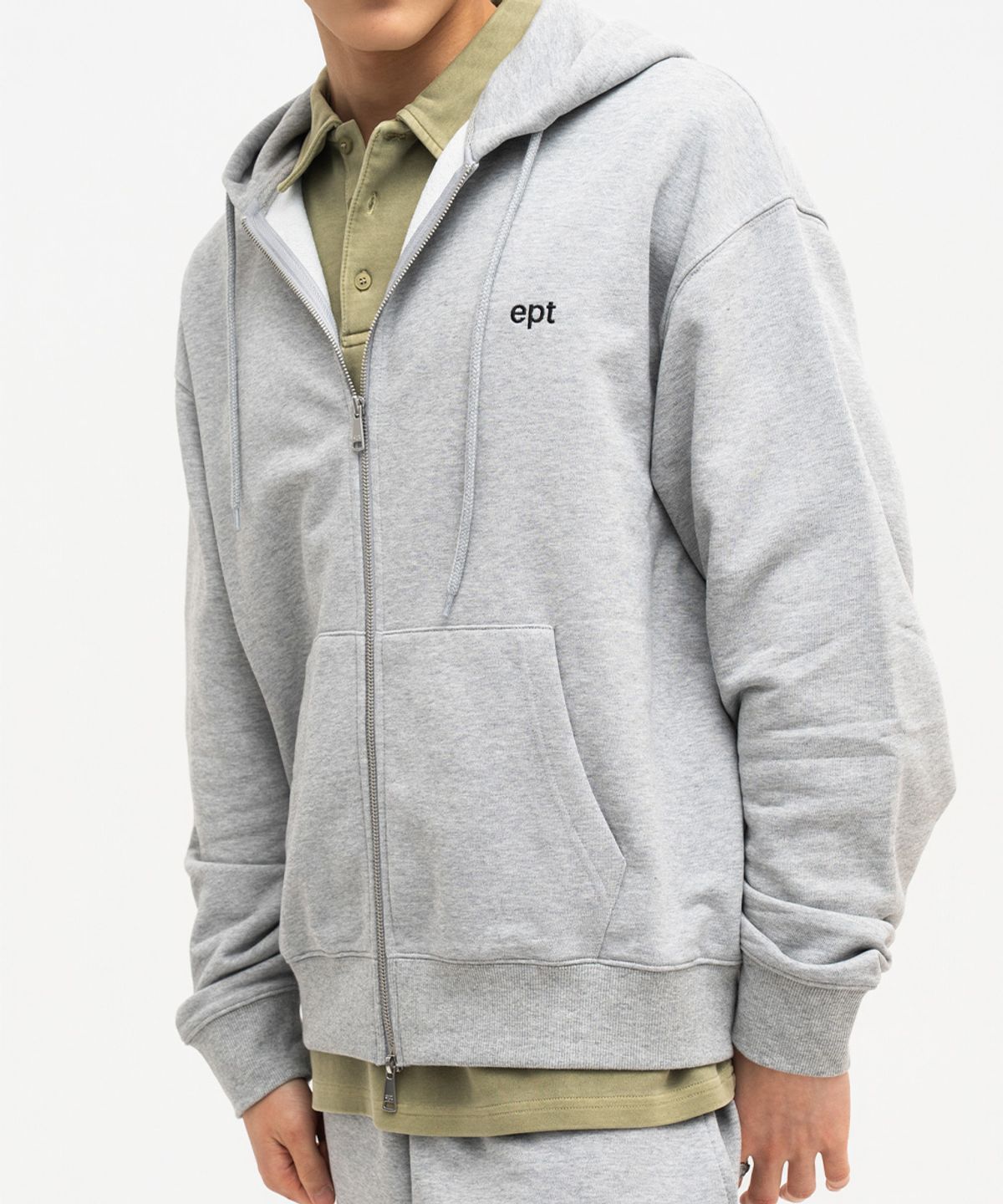 이피티(EPT) CLASSIC HOOD ZIP-UP (H/GREY)