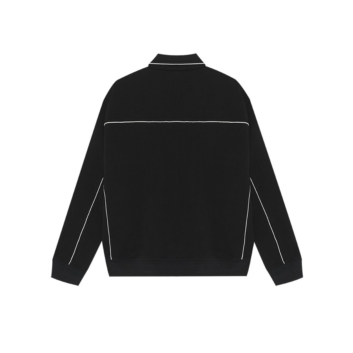 이피티(EPT) PIPING TRACK JACKET (BLACK)