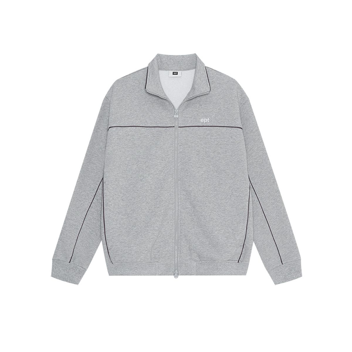이피티(EPT) PIPING TRACK JACKET (H/GREY)