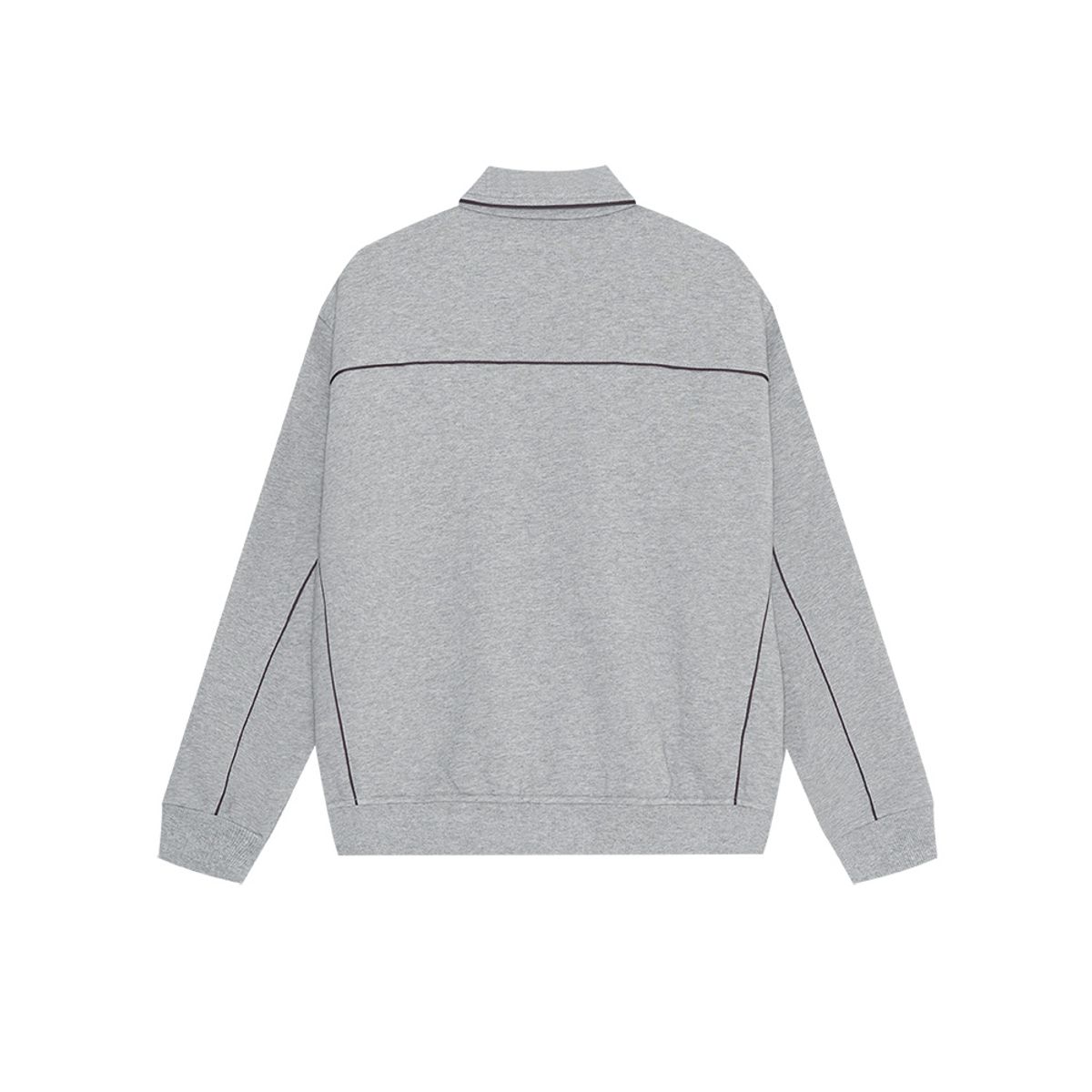 이피티(EPT) PIPING TRACK JACKET (H/GREY)