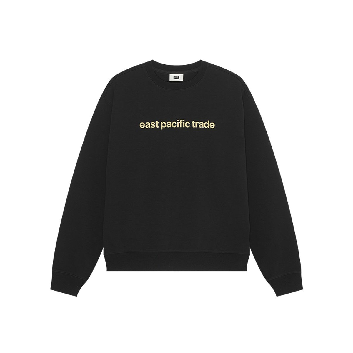 이피티(EPT) TRIANGLE FLAG SWEAT SHIRT (BLACK)