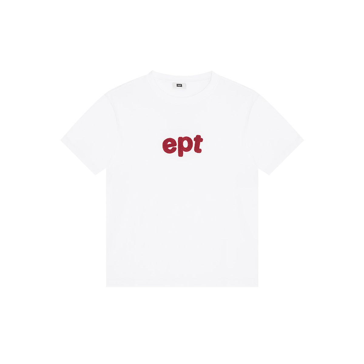 이피티(EPT) HEAVY STITCH LOGO T-SHIRT (WHITE)