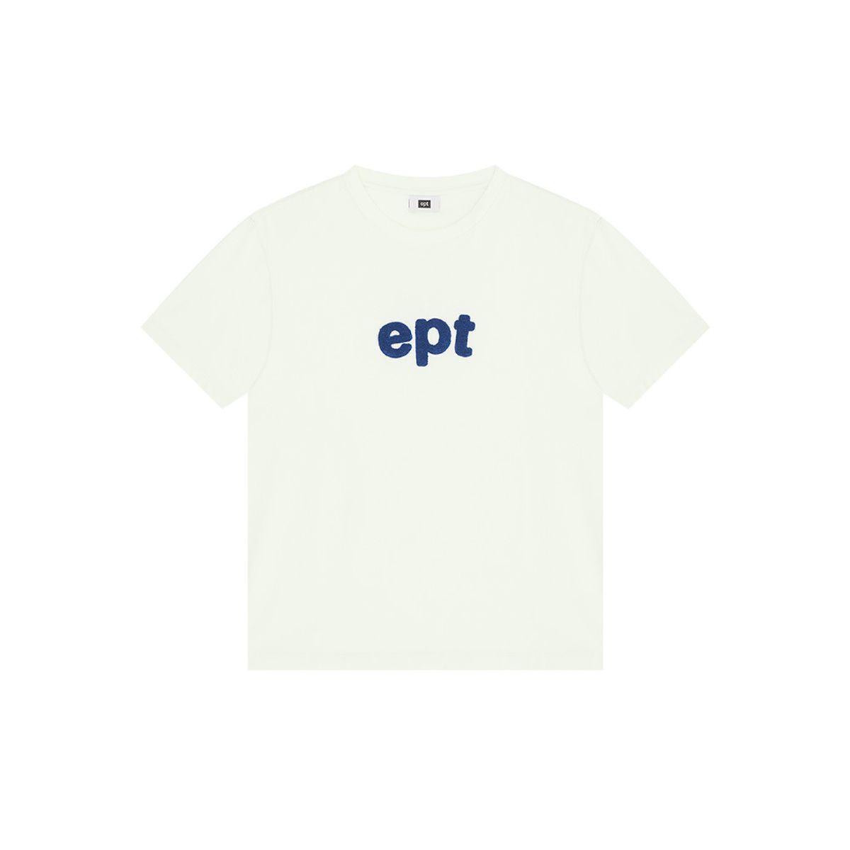 이피티(EPT) HEAVY STITCH LOGO T-SHIRT (CREAM)