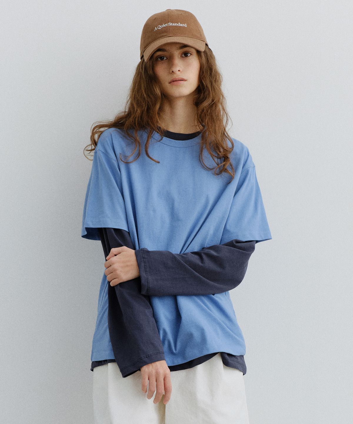 유라고(URAGO) [2PACK] Steady round t-shirt set