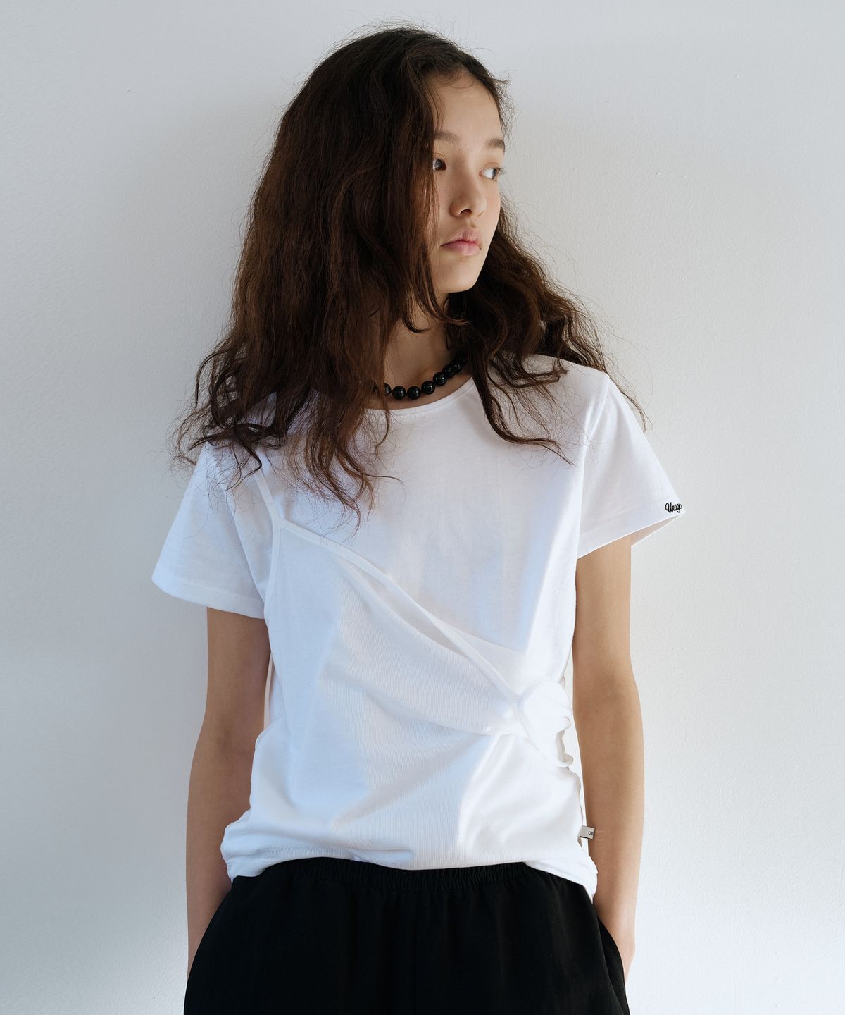 유라고(URAGO) [2PACK] Logo silket t-shirt set