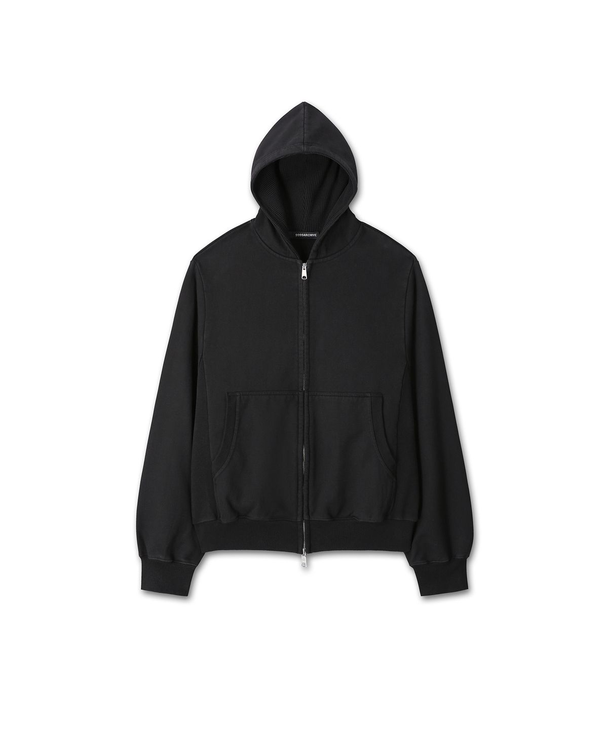 9999아카이브(9999ARCHIVE) Archive Side Slit Hood Zip-Up