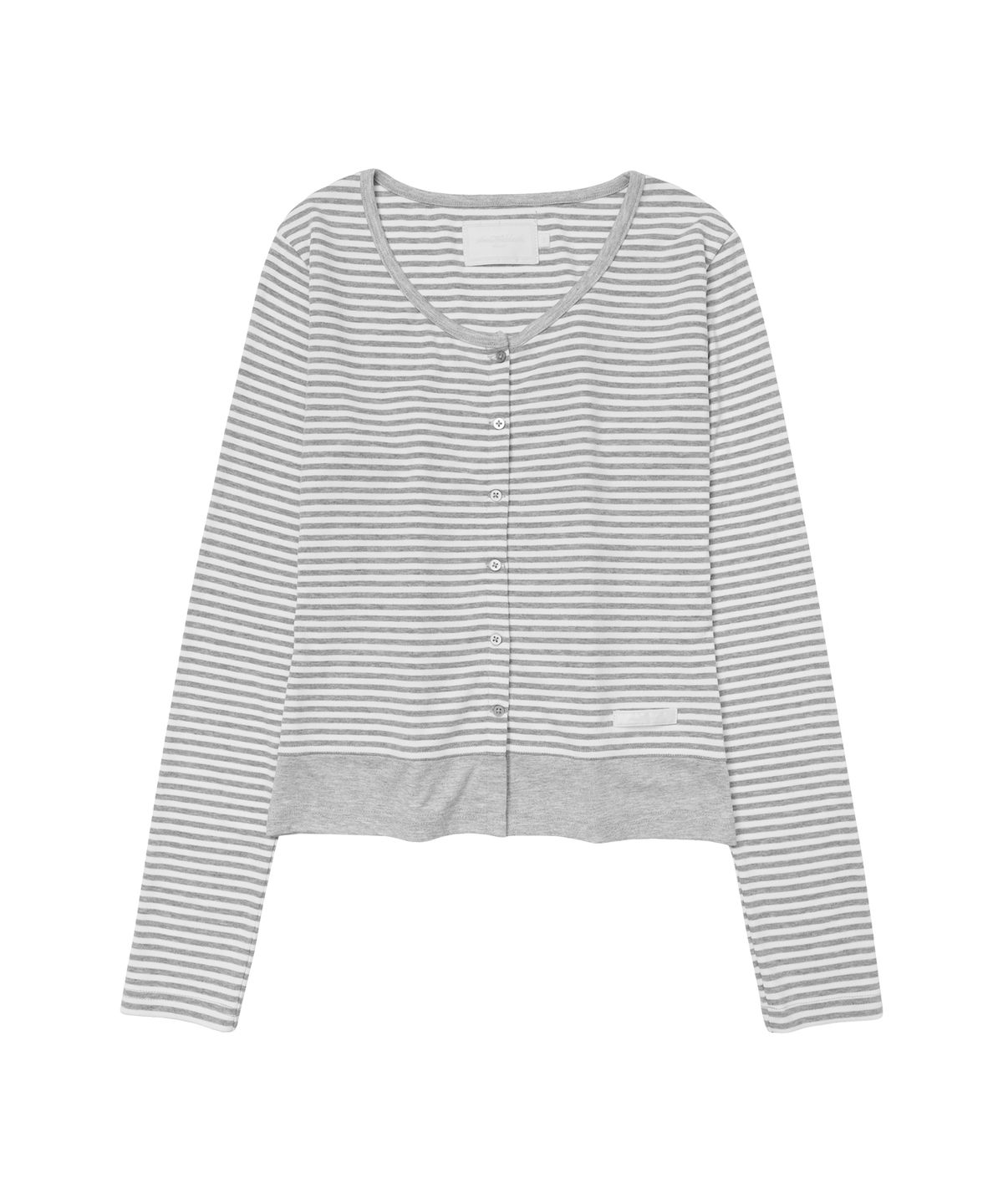 아메스 월드와이드(AMES-WORLDWIDE) CLASSIC CARDIGAN & SLEEVELESS SET GREY