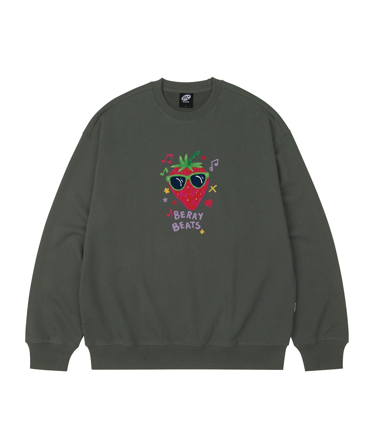 와일드락(WILDROCK) BERRY BEATS 오버핏 맨투맨_7 COL