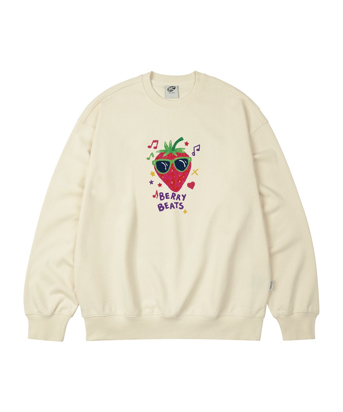 와일드락(WILDROCK) BERRY BEATS 오버핏 맨투맨_7 COL