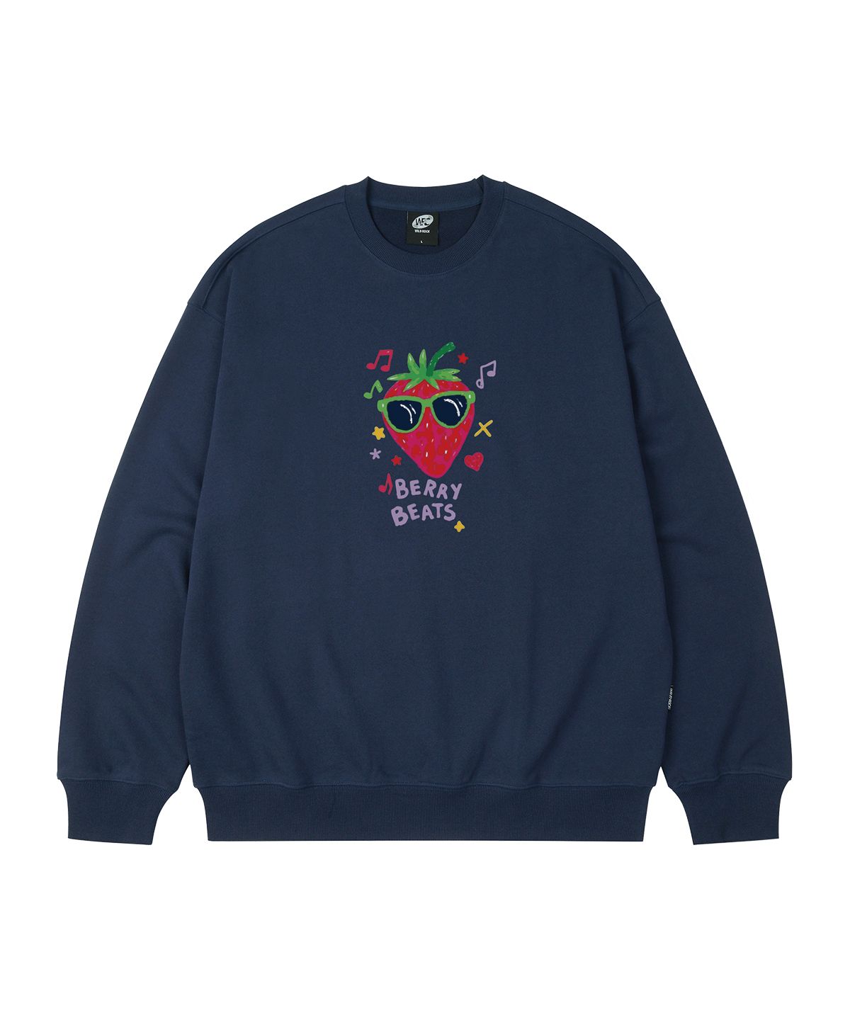 와일드락(WILDROCK) BERRY BEATS 오버핏 맨투맨_7 COL