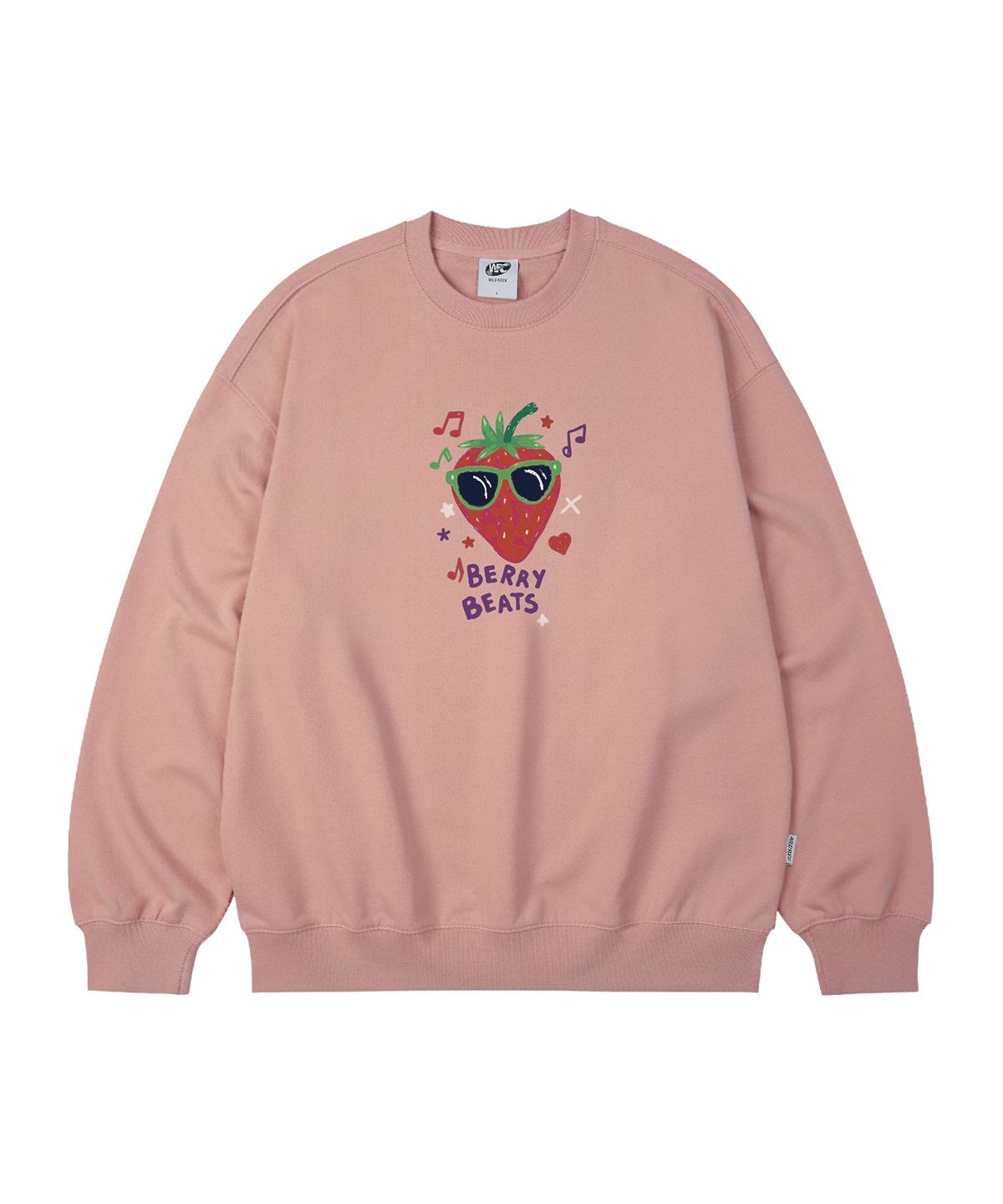 와일드락(WILDROCK) BERRY BEATS 오버핏 맨투맨_7 COL