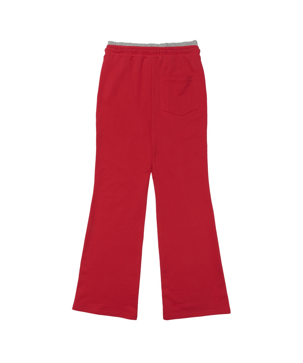 아메스 월드와이드(AMES-WORLDWIDE) CLASSIC SLIM BOOT CUT SWEAT PANTS RED