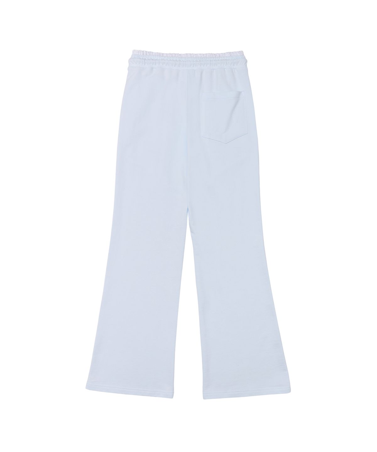 아메스 월드와이드(AMES-WORLDWIDE) CLASSIC SLIM BOOT CUT SWEAT PANTS BLUE