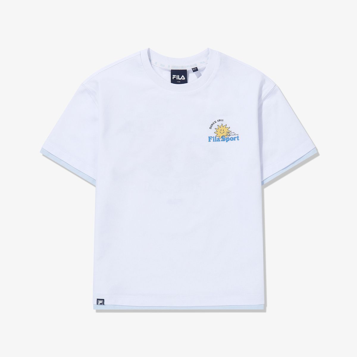 휠라 키즈(FILA KIDS) Drywave NATURE 레이어드 2PCS 셋업