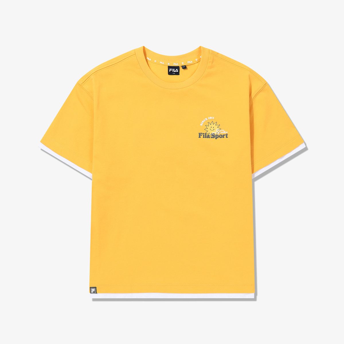 휠라 키즈(FILA KIDS) Drywave NATURE 레이어드 2PCS 셋업