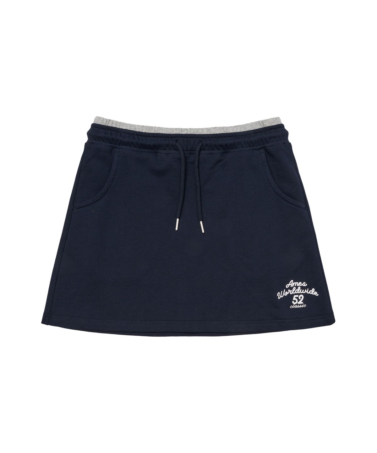 아메스 월드와이드(AMES-WORLDWIDE) CLASSIC MINI SWEAT SKIRT NAVY