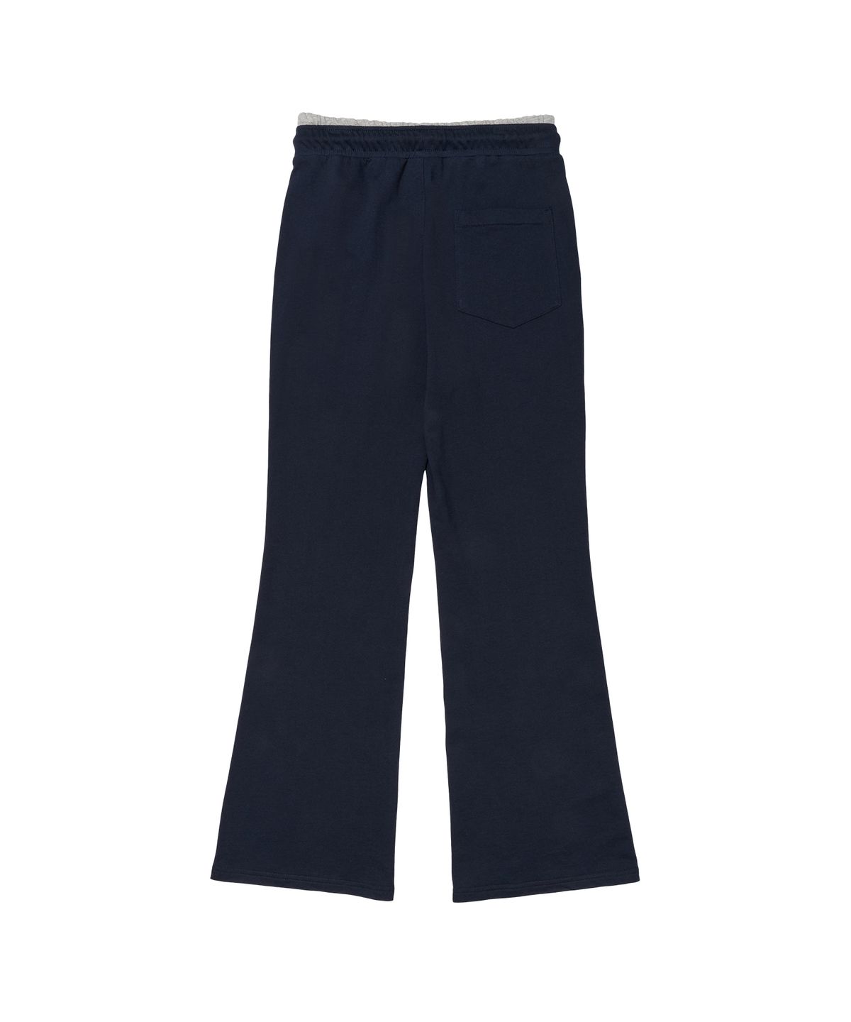 아메스 월드와이드(AMES-WORLDWIDE) CLASSIC SLIM BOOT CUT SWEAT PANTS NAVY