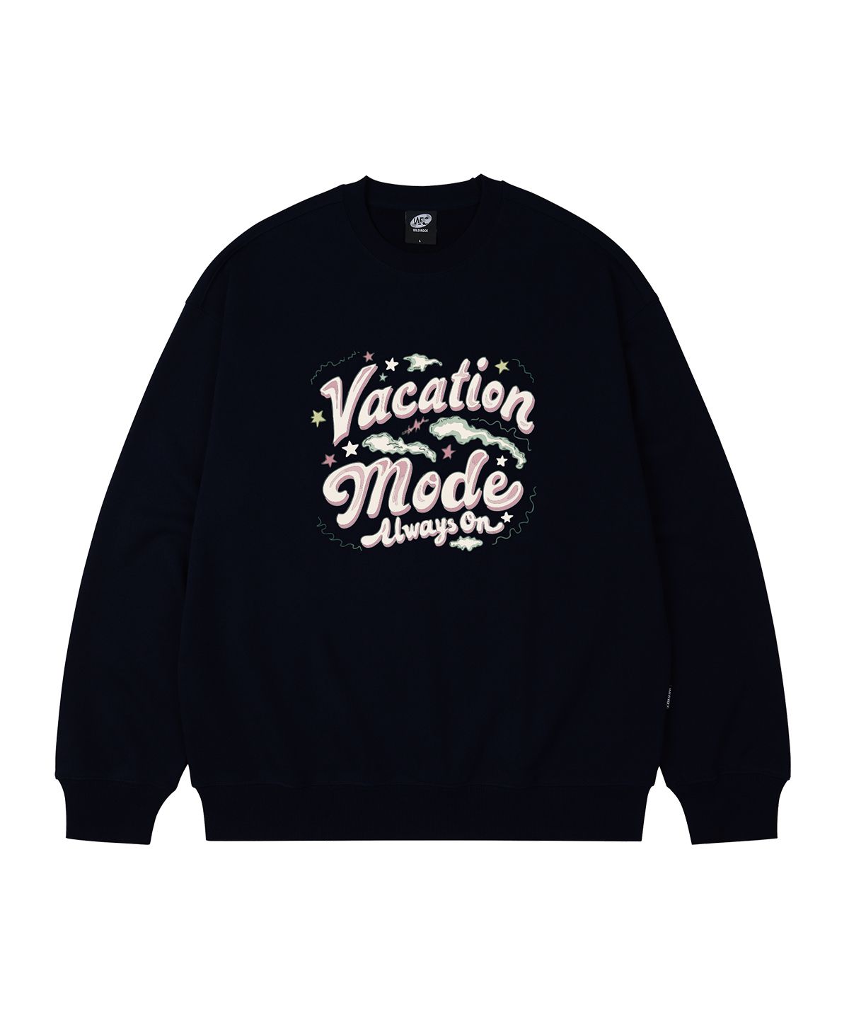 와일드락(WILDROCK) Vacation Mode 오버핏 맨투맨_7 COL