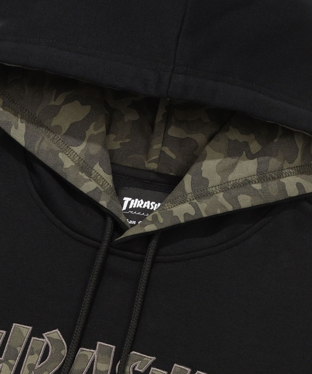 트레셔(THRASHER) 매거진 체크 포인트 후디 블랙