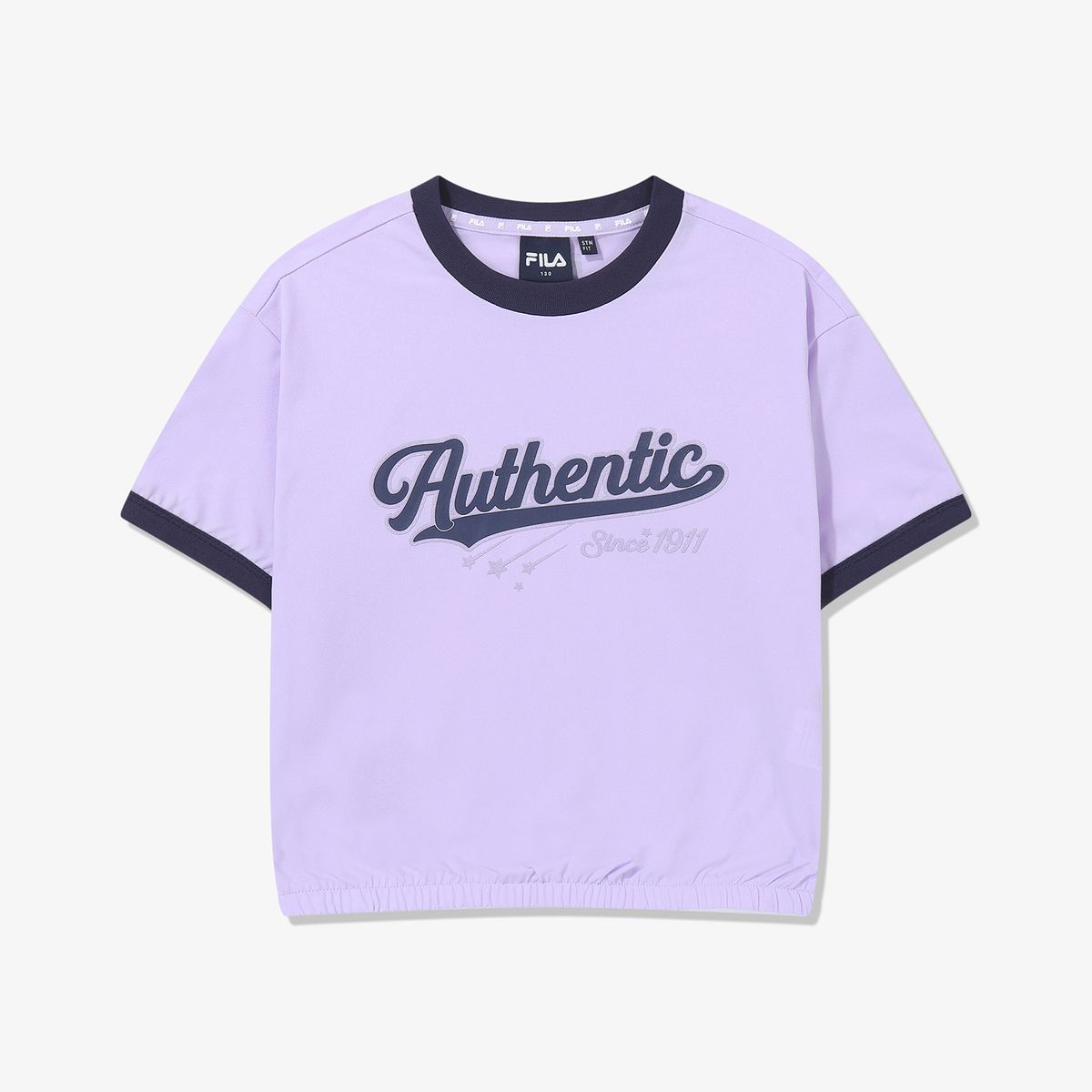 휠라 키즈(FILA KIDS) Drywave 여아 링거 티셔츠
