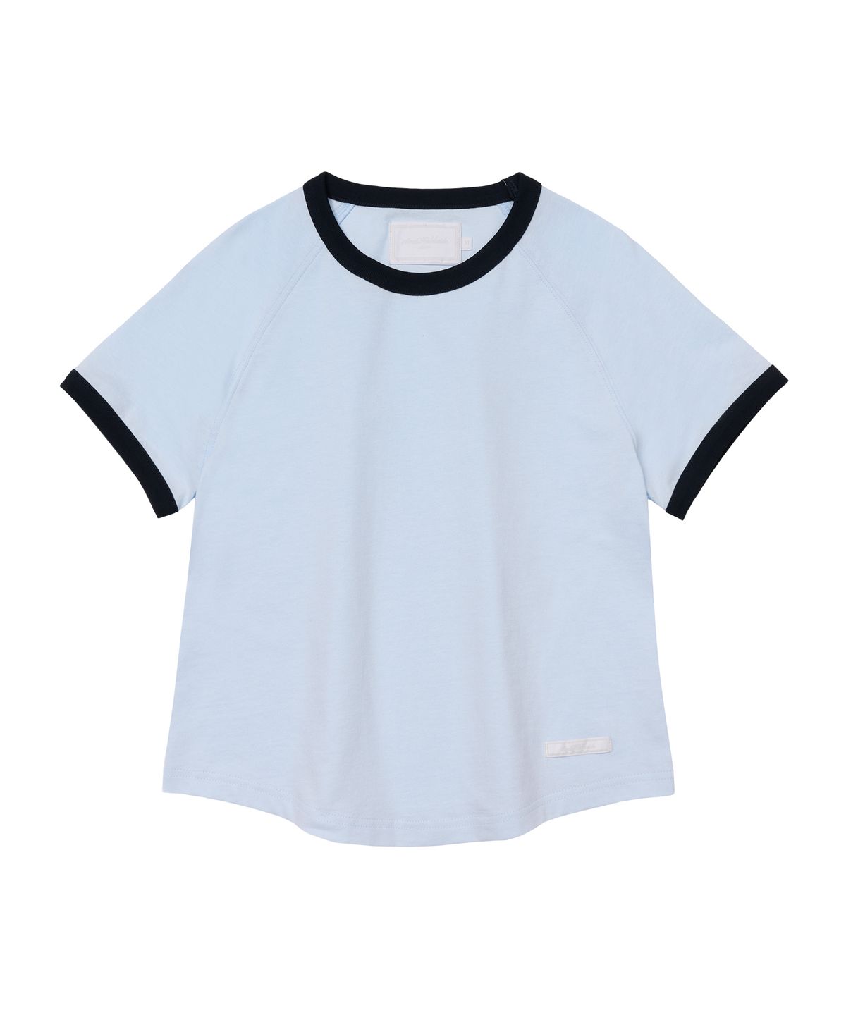 아메스 월드와이드(AMES-WORLDWIDE) CLASSIC ROUND HEM RINGER TEE BLUE