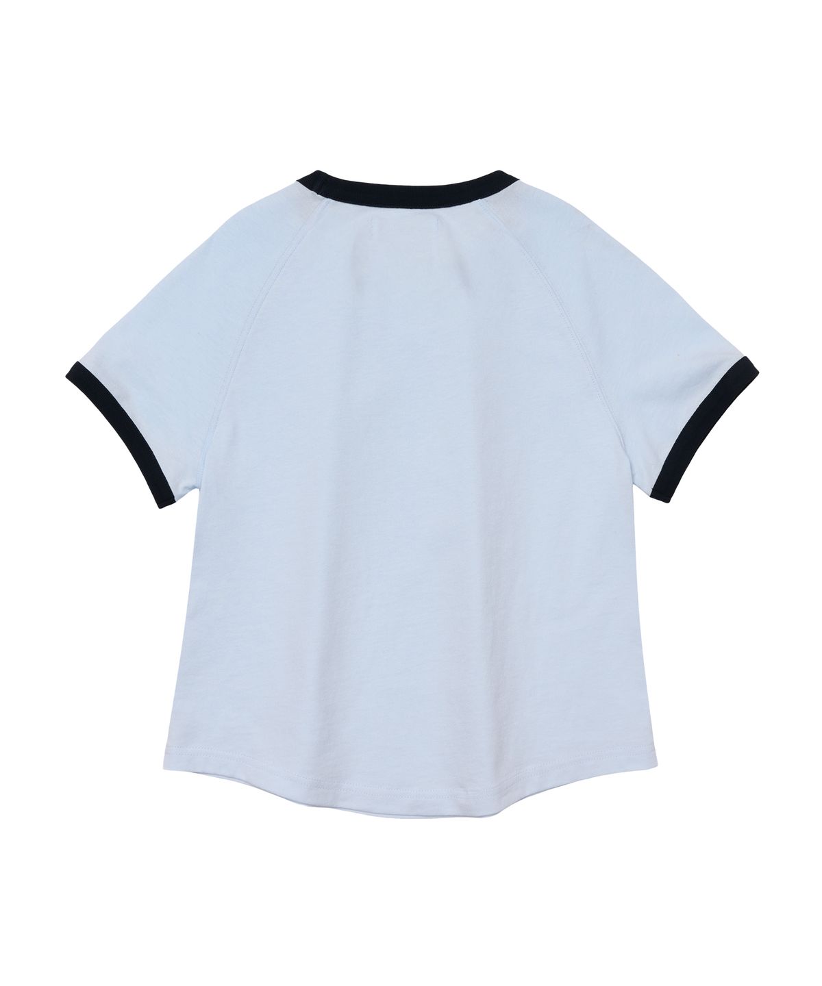 아메스 월드와이드(AMES-WORLDWIDE) CLASSIC ROUND HEM RINGER TEE BLUE