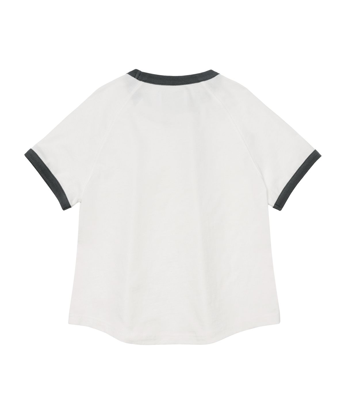 아메스 월드와이드(AMES-WORLDWIDE) CLASSIC ROUND HEM RINGER TEE WHITE