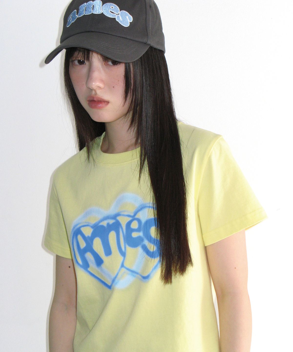 아메스 월드와이드(AMES-WORLDWIDE) AMES ARCH BALL CAP CHARCOAL