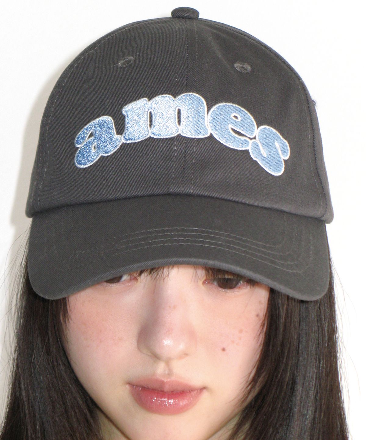 아메스 월드와이드(AMES-WORLDWIDE) AMES ARCH BALL CAP CHARCOAL