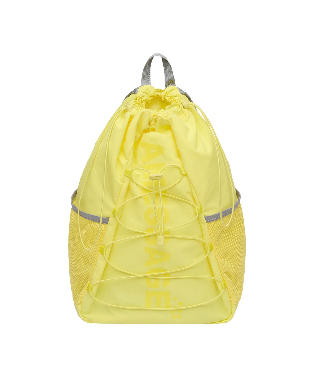 아메스 월드와이드(AMES-WORLDWIDE) STRING CASUAL BACK PACK YELLOW