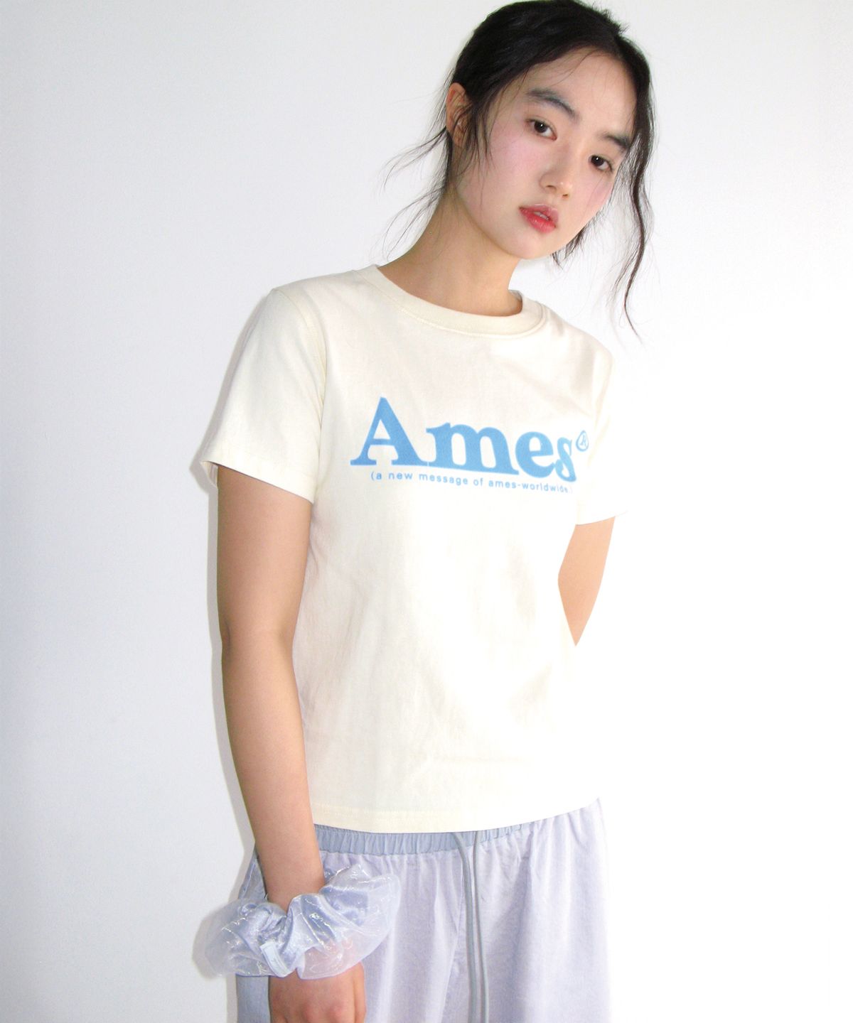 아메스 월드와이드(AMES-WORLDWIDE) STRIPE EASY PANTS BLUE