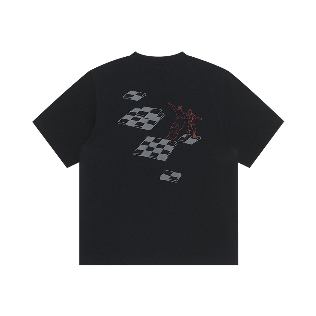 이피티(EPT) [EPT X COCO CAPITAN] CHECKMATE FENCER T-SHIRT (BLACK)