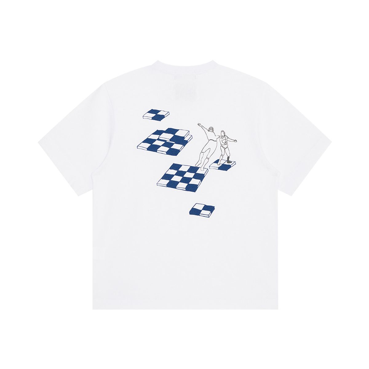 이피티(EPT) [EPT X COCO CAPITAN] CHECKMATE FENCER T-SHIRT (WHITE)