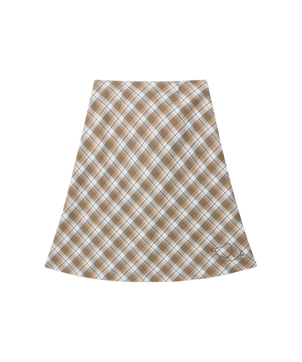 아메스 월드와이드(AMES-WORLDWIDE) GRACE FLARED MIDI SKIRT BLUE