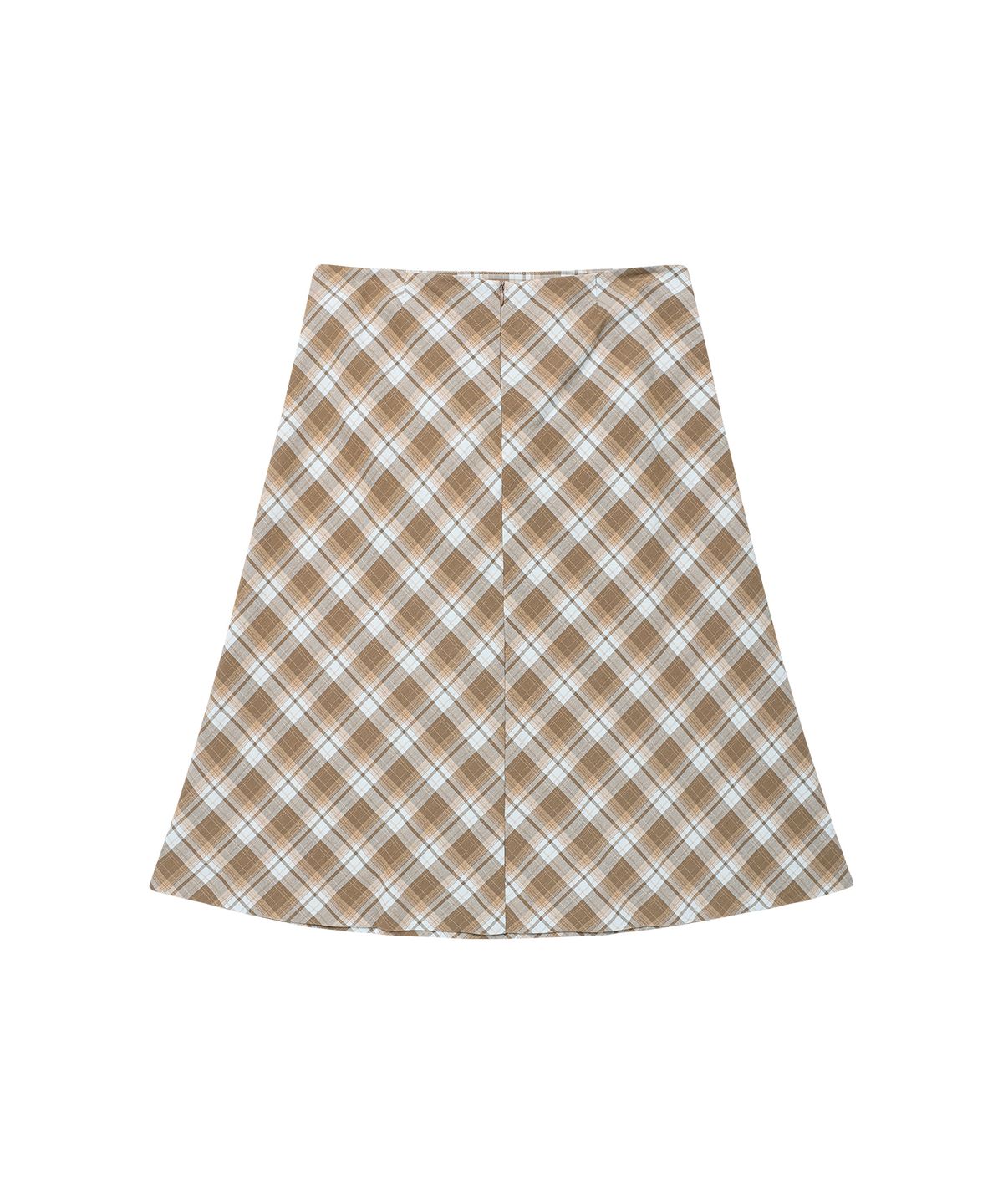 아메스 월드와이드(AMES-WORLDWIDE) GRACE FLARED MIDI SKIRT BLUE