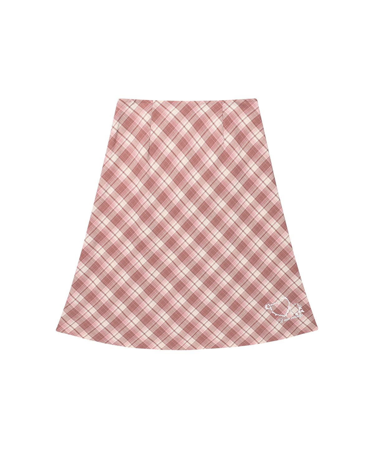 아메스 월드와이드(AMES-WORLDWIDE) GRACE FLARED MIDI SKIRT PINK