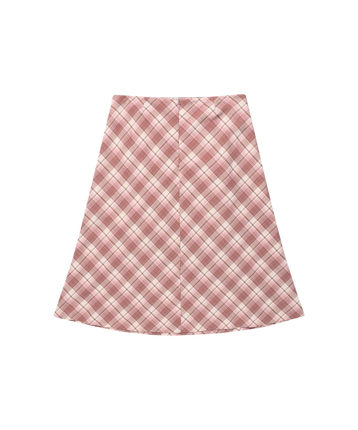 아메스 월드와이드(AMES-WORLDWIDE) GRACE FLARED MIDI SKIRT PINK