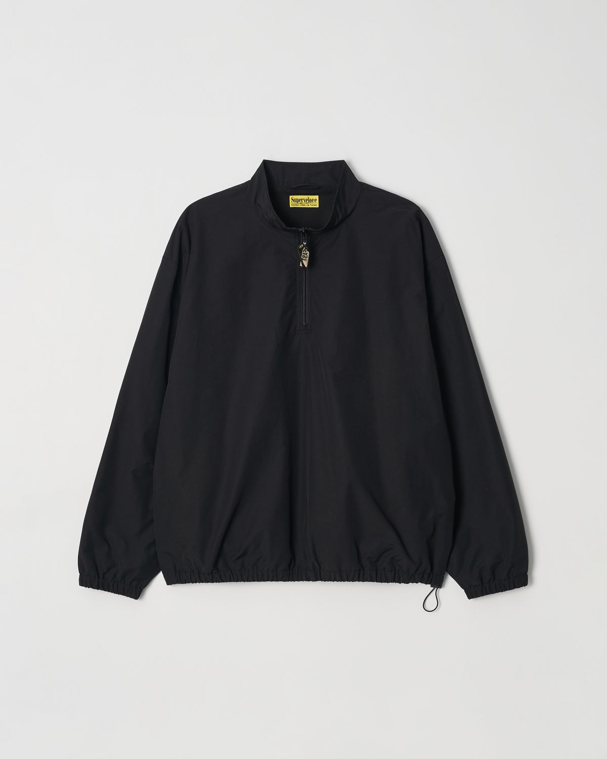 슈퍼벨로체(SUPERVELOCE) Miglia Quarter Zip Jacket Black