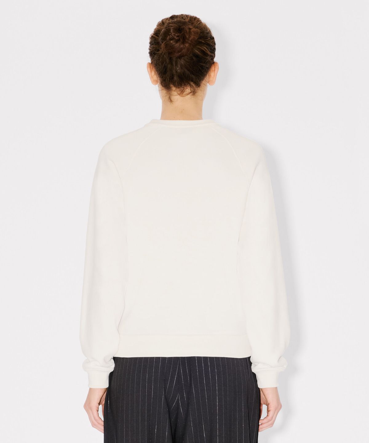 겐조(KENZO) 여성 홀리데이 화이트 클래식 스웻셔츠_K265AWWH02WHX