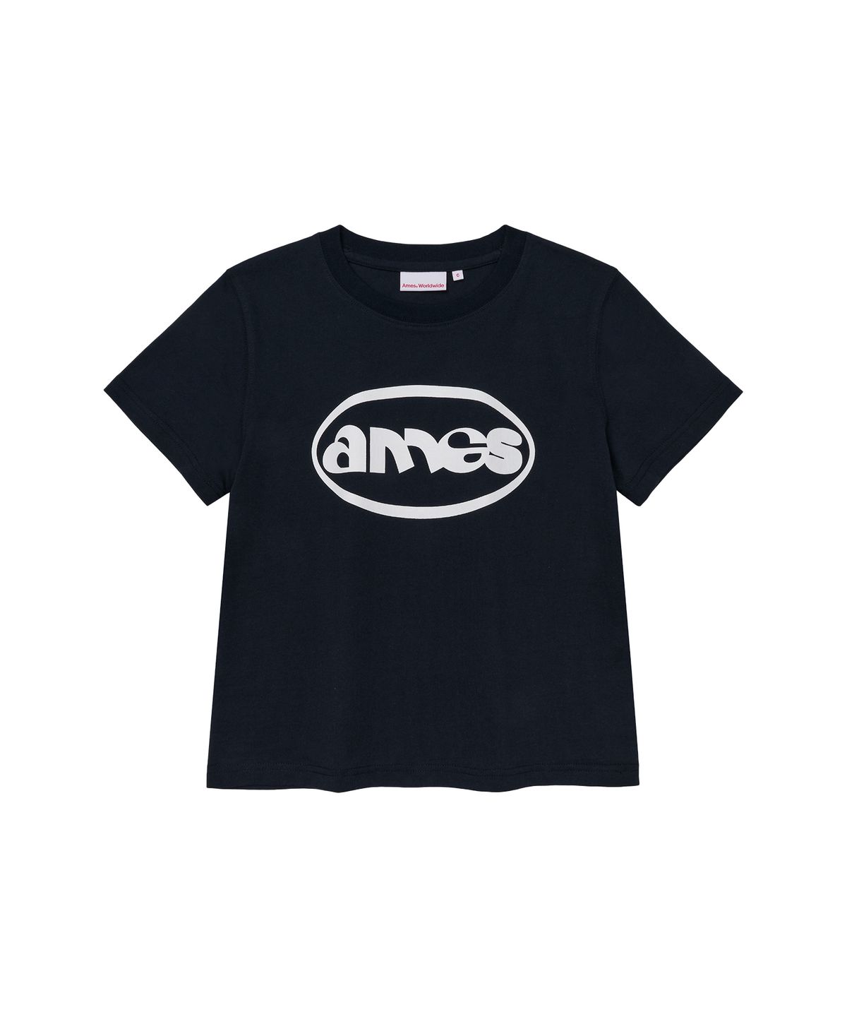 아메스 월드와이드(AMES-WORLDWIDE) AMES CIRCLE LOGO SYMBOL TEE NAVY