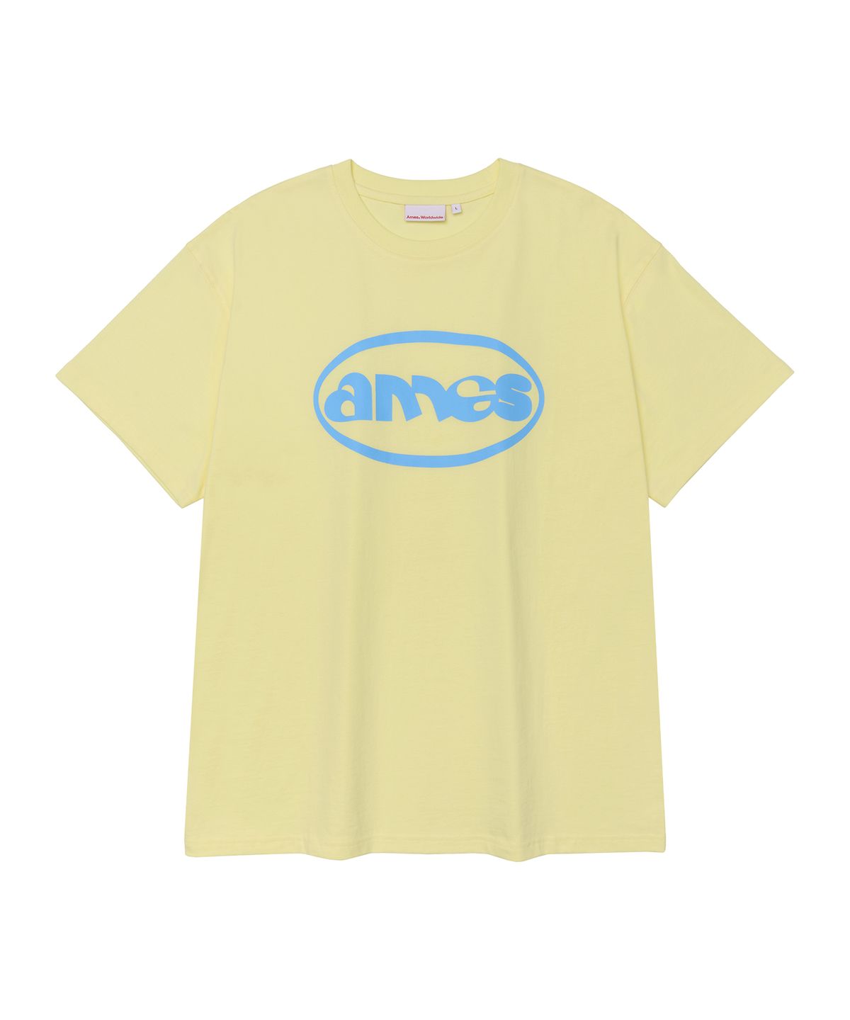 아메스 월드와이드(AMES-WORLDWIDE) AMES CIRCLE LOGO SYMBOL TEE YELLOW
