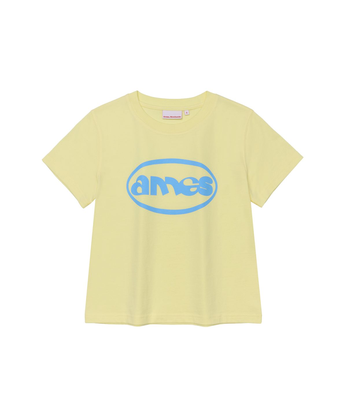 아메스 월드와이드(AMES-WORLDWIDE) AMES CIRCLE LOGO SYMBOL TEE YELLOW