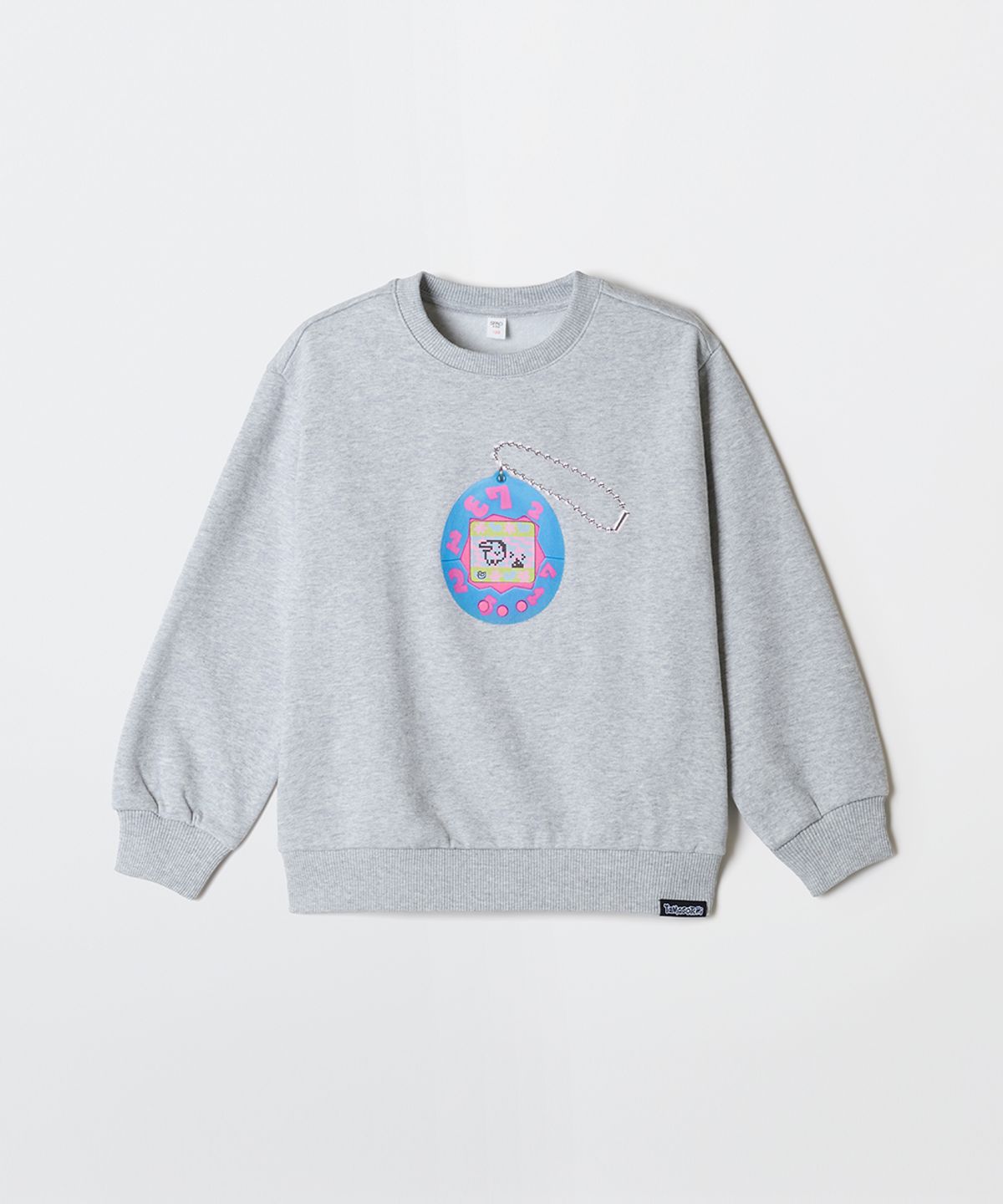 스파오 키즈(SPAO KIDS) [키즈] (다마고치) 스웨트셔츠 (기모)(MELANGE GRAY)_SPMWF4TKU2