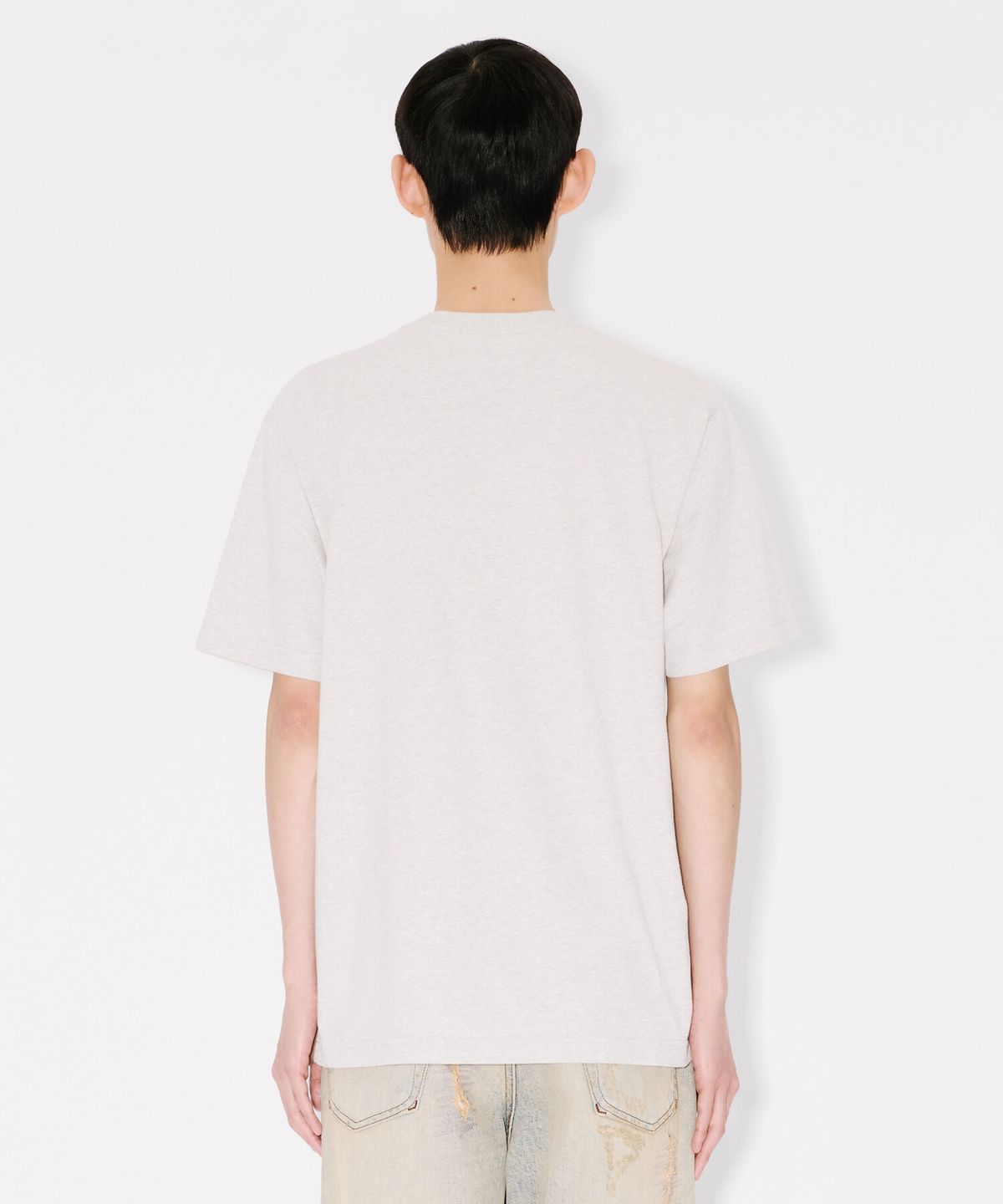 겐조(KENZO) 남성 겐조 와일드 타이거 클래식 그레이 반팔 티셔츠_K265AMT304LGX