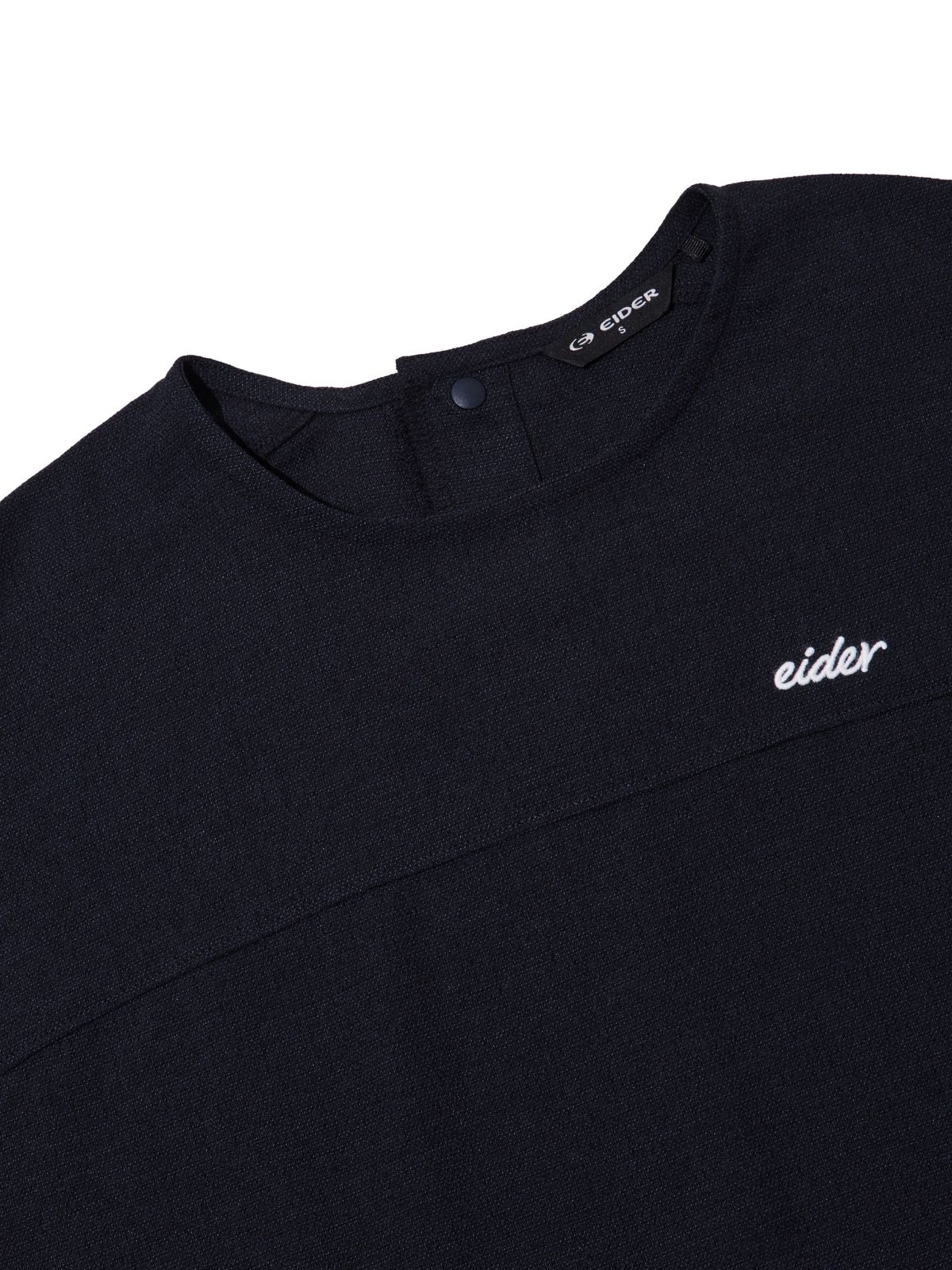 아이더(EIDER) TECH LINEN (테크 린넨) 여성 우븐 반팔 라운드 티셔츠_Dark Navy