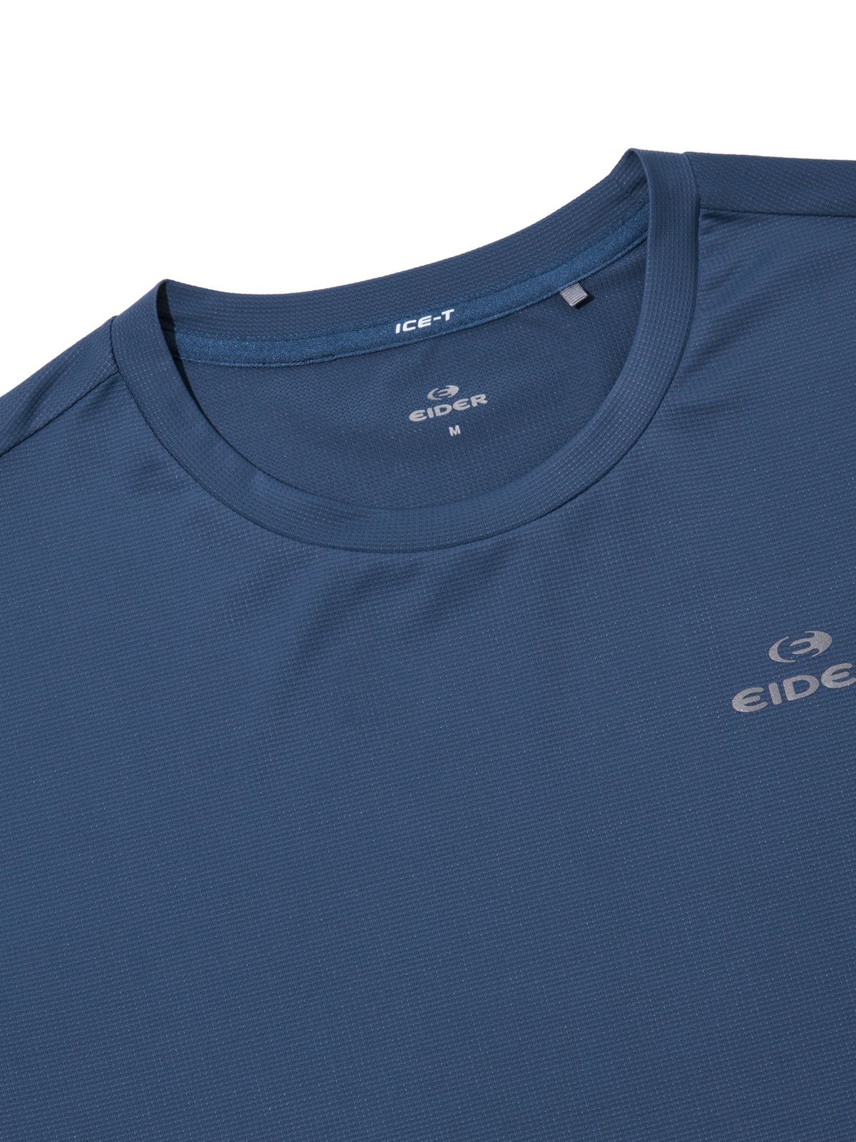 아이더(EIDER) ICE-T (아이스티) 남성 긴팔 라운드 티셔츠_STEEL BLUE