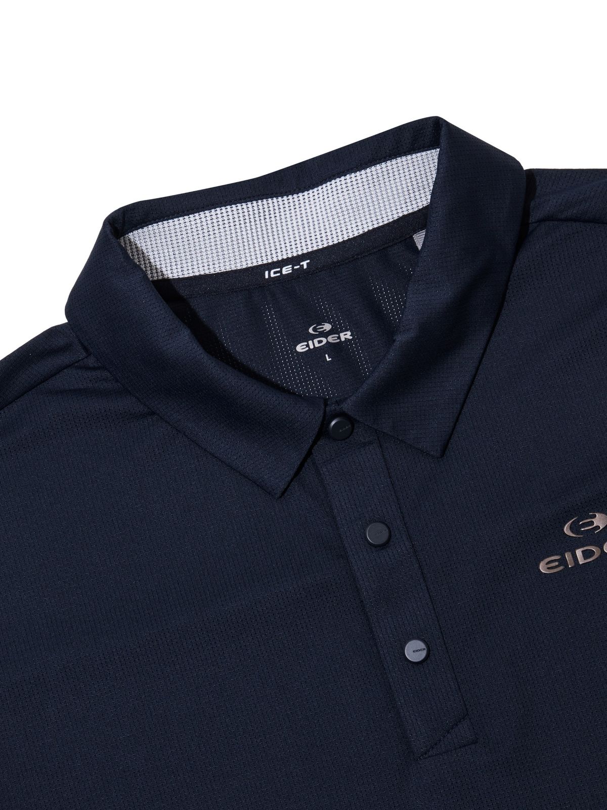 아이더(EIDER) ICE-T (아이스티) 남성 긴팔 폴로 티셔츠_Dark Navy