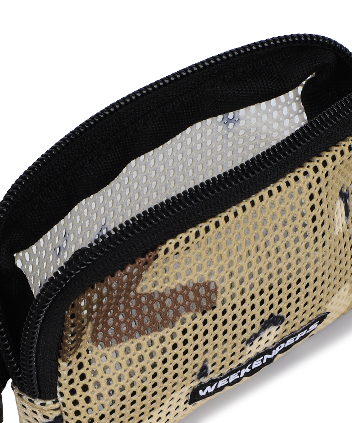 위캔더스(WKNDRS) CAMO MESH COIN PURSE (D.CAMO)