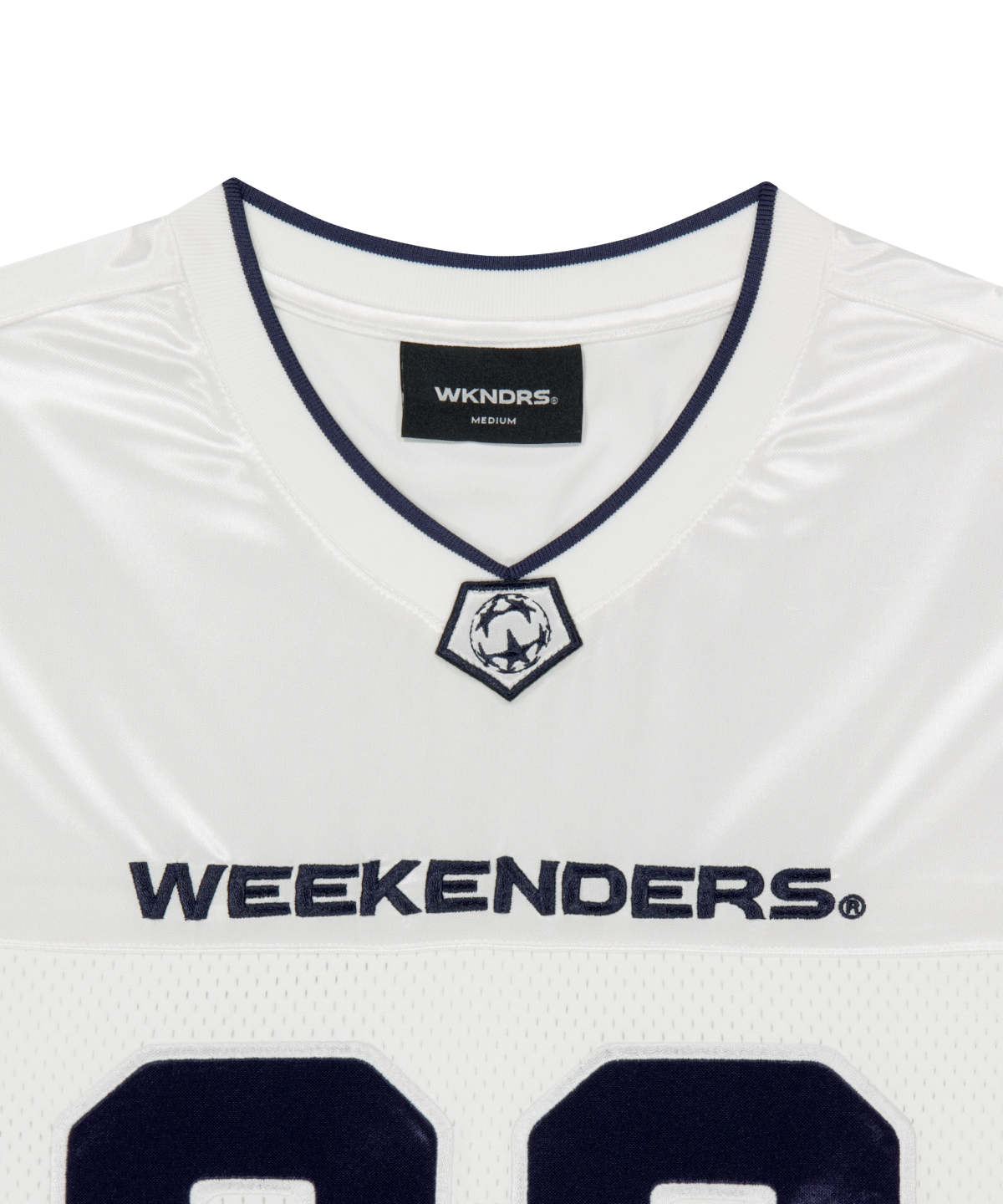 위캔더스(WKNDRS) CHAMPS LEAGUE JERSEY (IVORY)